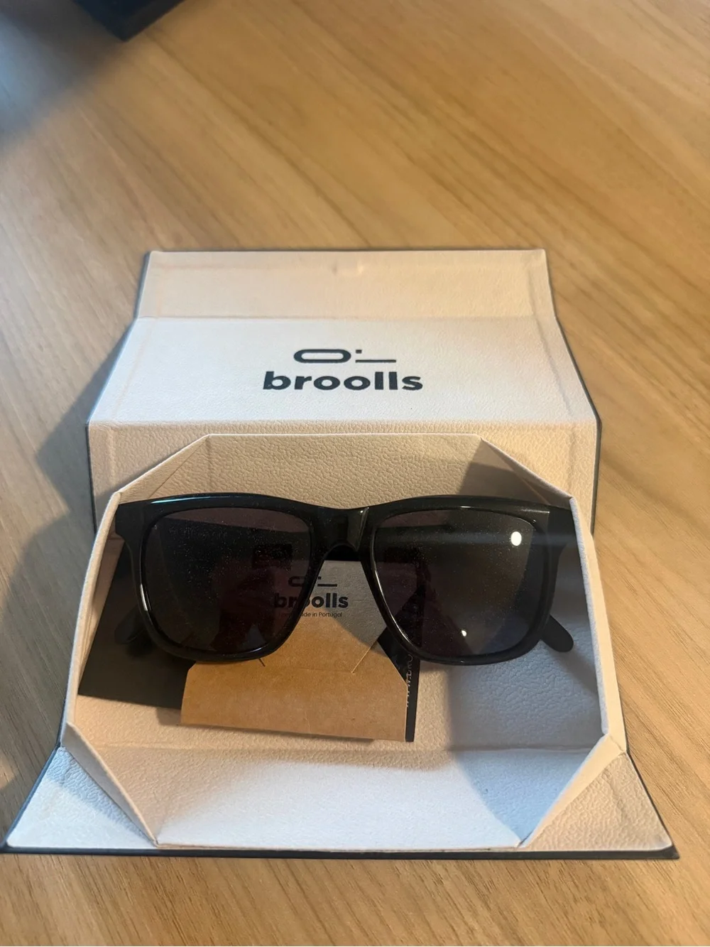 Broolls Black Sunglasses - Classic Square Frame